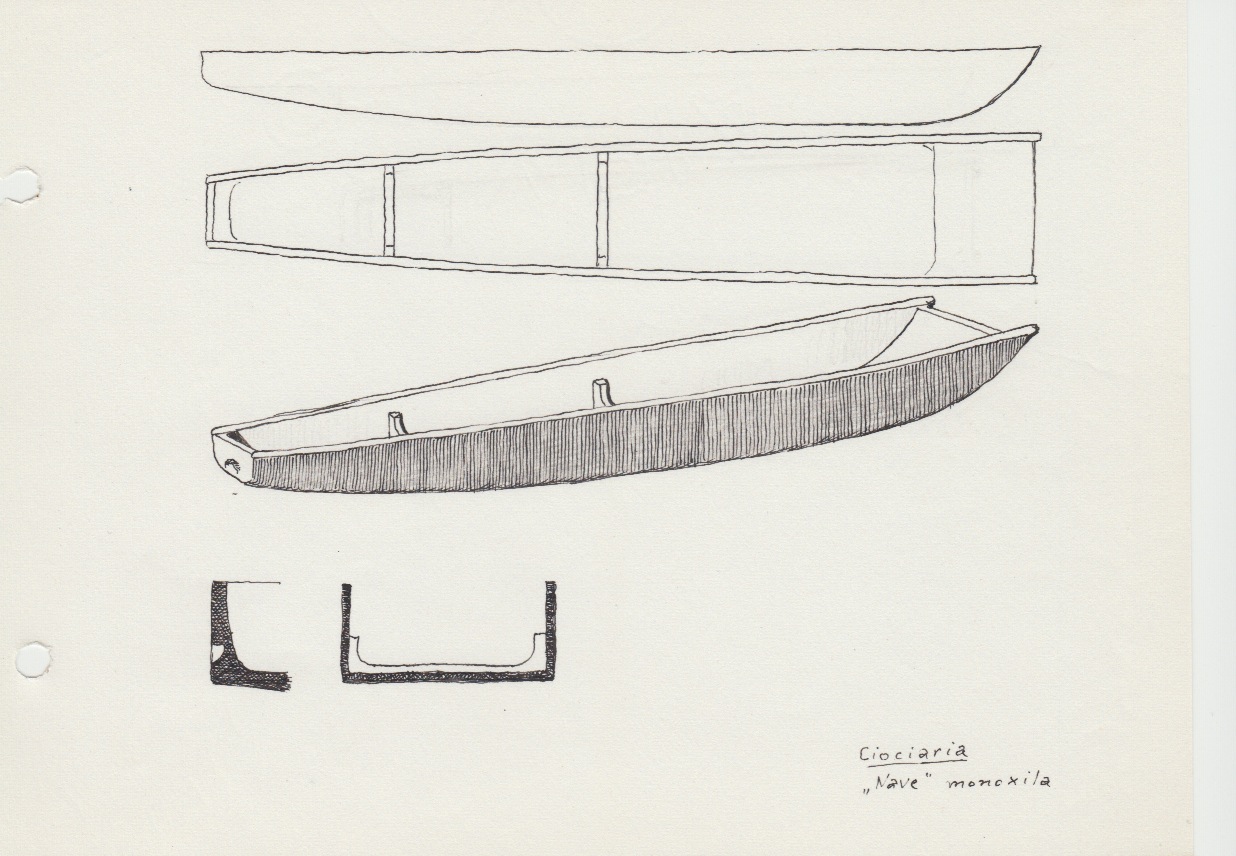 167-Ciociaria - 'nave' monoxila